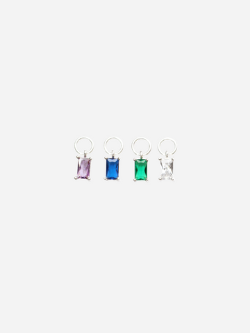 Personalized Hannah Crystal Charm - Anhänger (wasserfest)