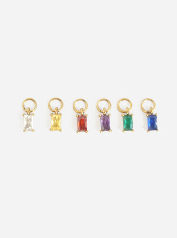 Personalized Hannah Crystal Charm - Anhänger (wasserfest)