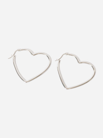 Heart Hoop - Creolen (wasserfest)