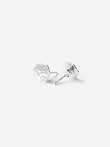 Hexagon Stud - Ohrstecker (wasserfest)