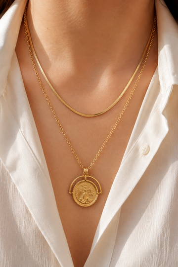 Athene Amélie Necklace - Halsketten Layering Set (wasserfest)
