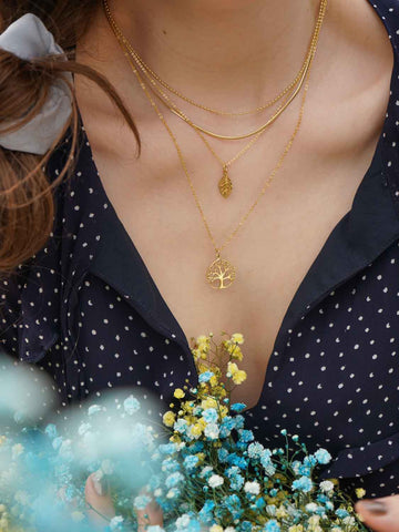 Big Tree of Life Necklace - Halskette (wasserfest)