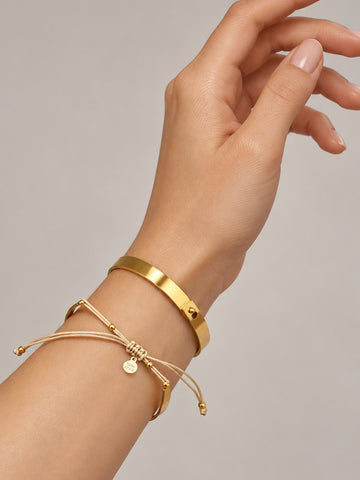 Karma Bangle (matt) - Armreif (wasserfest)