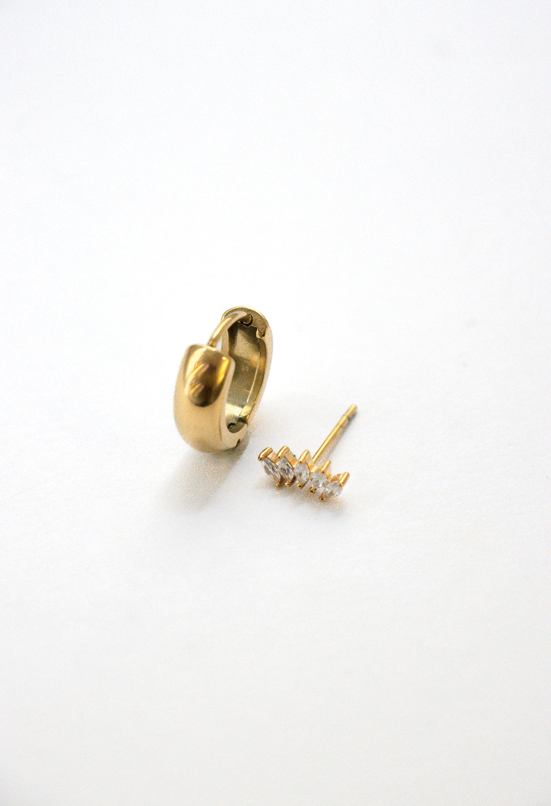 Lu Crystal Flower - Earstacking Set (wasserfest)