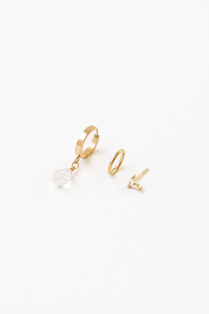 Moon Love Millie Butterfly - Earstacking Set (wasserfest)