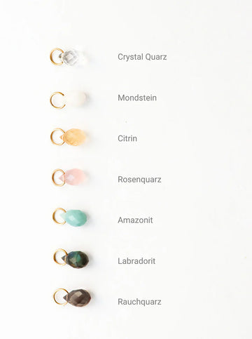 Personalized Maya Moon Love Necklace - Halskette (wasserfest)