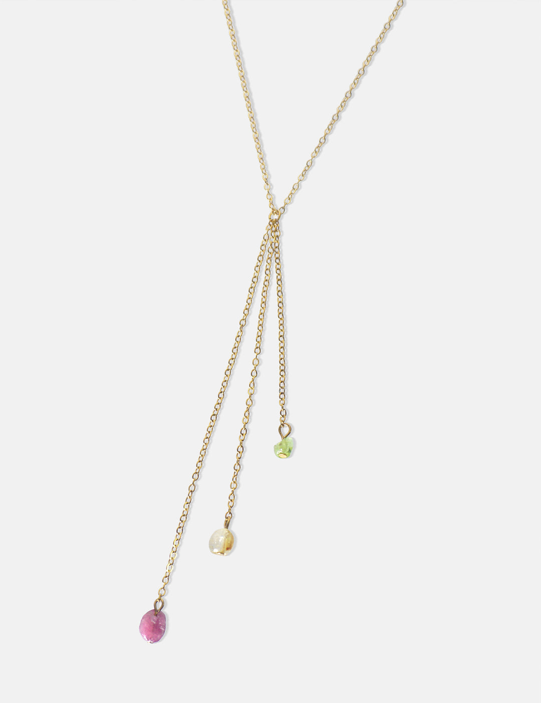 Y-Basic Boho Stone Necklace - Halskette (wasserfest)