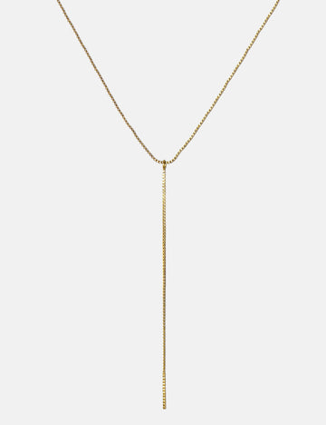 Y-Ava Chain Necklace - Halskette (wasserfest)