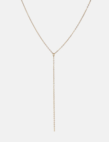 Y-Basic Chain Necklace - Halskette (wasserfest)