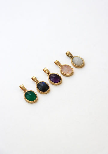 Personalized Noemi Dome Stud - Ohrstecker (wasserfest)