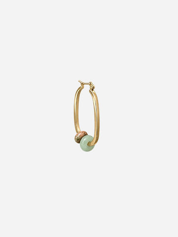 Personalized Olessa Mini Stonut Hoops - Creolen (wasserfest)