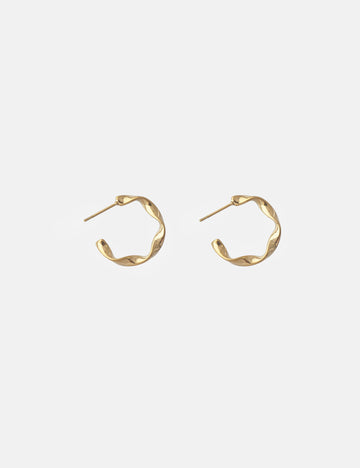 Arielle Hoop - Creolen (wasserfest)