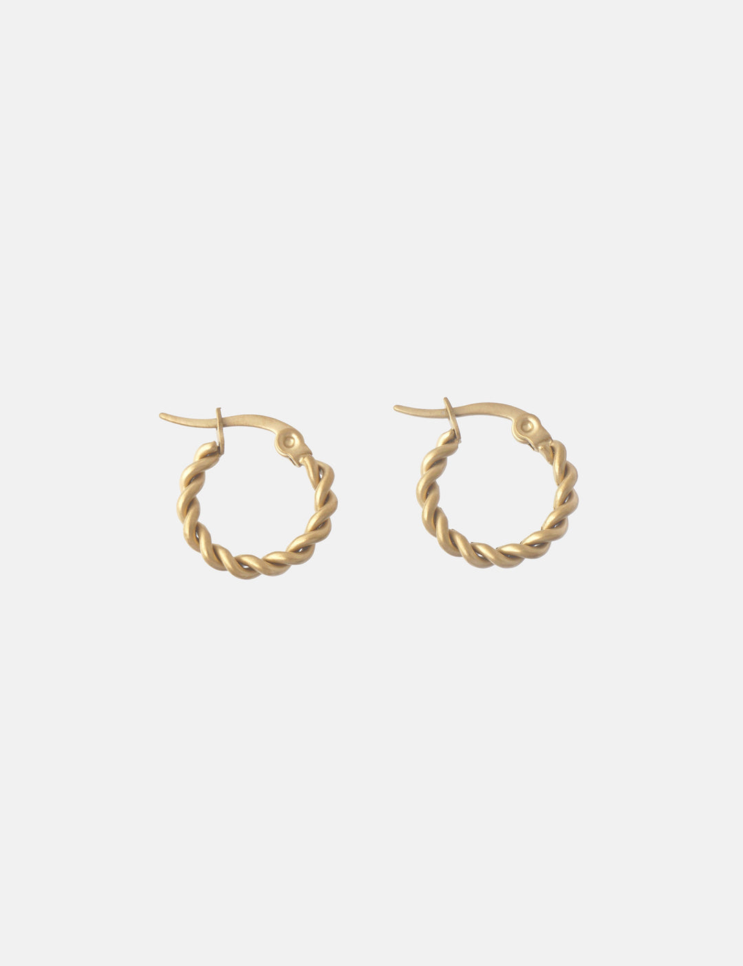 Bold Mia Twisted Hoop - Creolen (wasserfest)