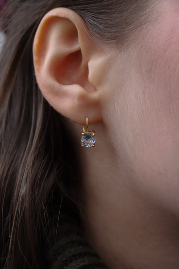 Click Hoop Crystal - Creolen (wasserfest)