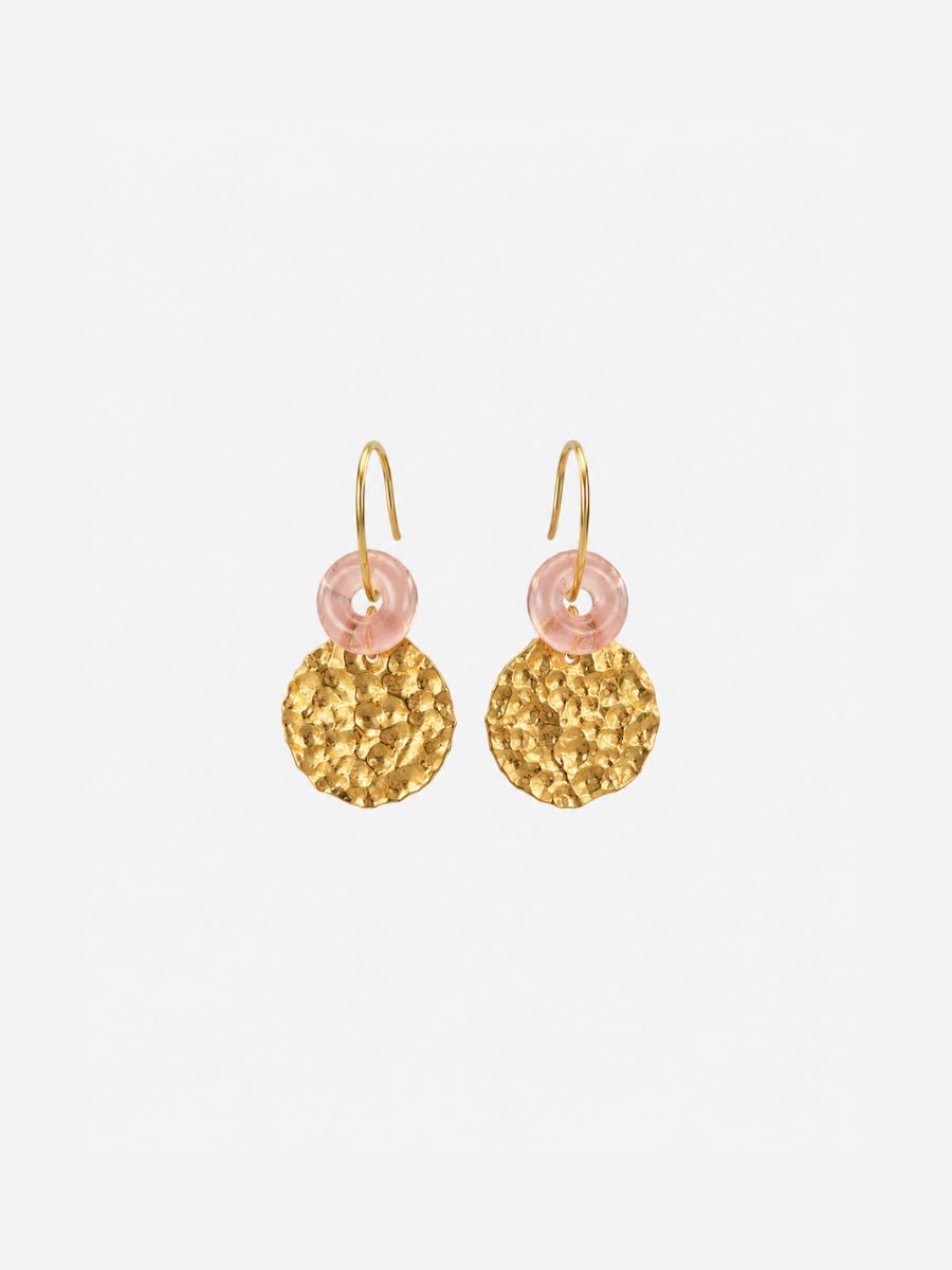 Personalized Coin Mini Stonut Earring - Ohrringe (wasserfest)