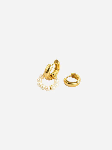 Coco Pearl Lu Hoop - Earstacking Set (wasserfest)