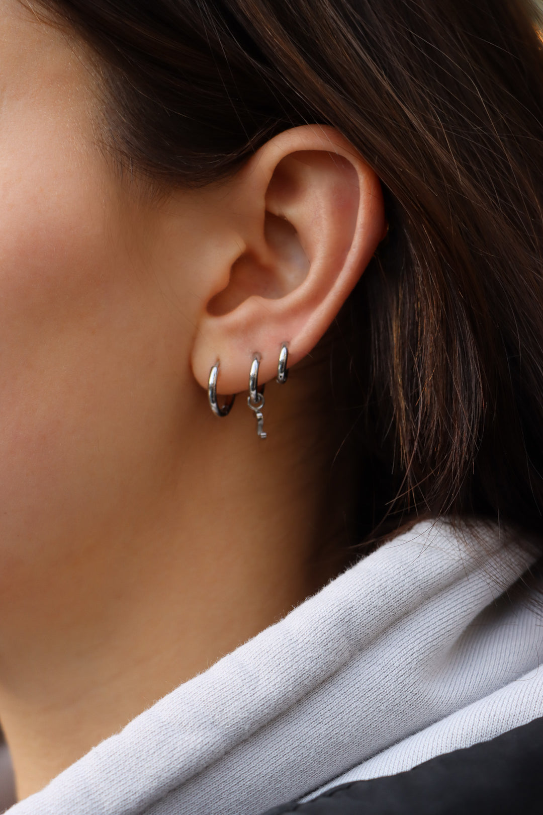 Ava Infinity Hoop - Creolen (wasserfest)