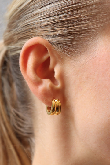 Liv Bold Hoops - Creolen (wasserfest)
