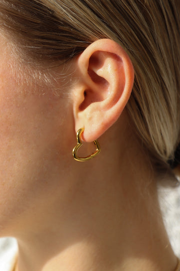 Little Heart Hoop - Creolen (wasserfest)