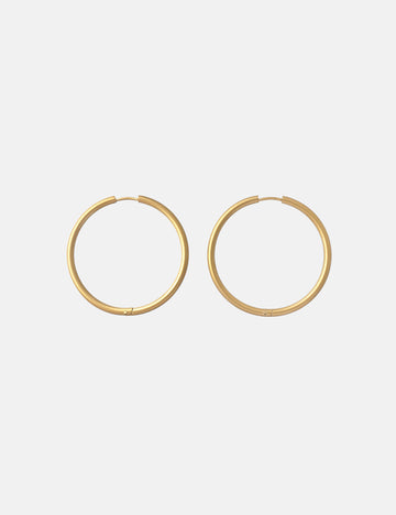 Ava Infinity Hoop (matt) - Creolen (wasserfest)