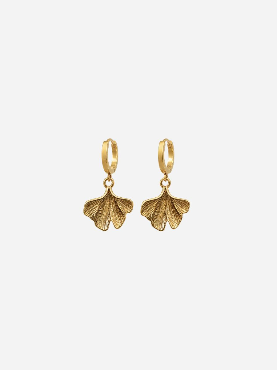 Personalized Ginkgo Click Hoops - Creolen (wasserfest)