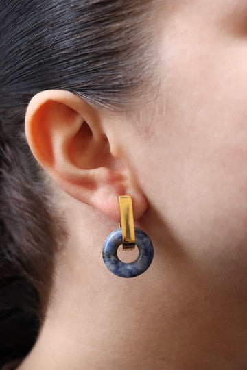 Personalized Stonut Bruna Hoop - Creolen (wasserfest)