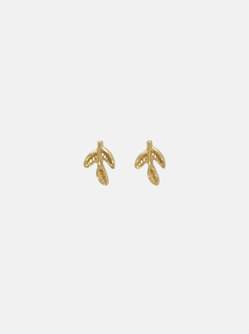 Small Leaf Stud - Ohrstecker (wasserfest)
