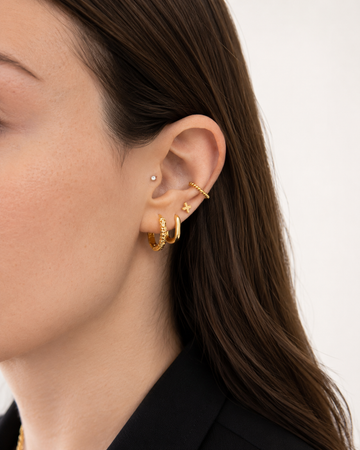 Olivia Dotted Earcuff - Ohrklemme (wasserfest)