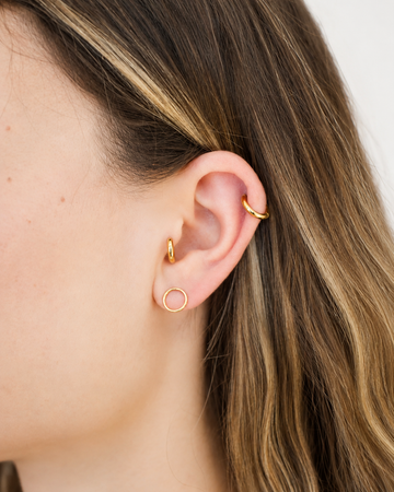 Eternity Smooth Stud - Ohrstecker (wasserfest)