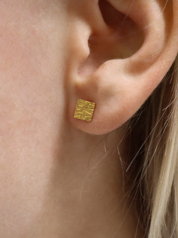 Square Stud - Ohrstecker (wasserfest)