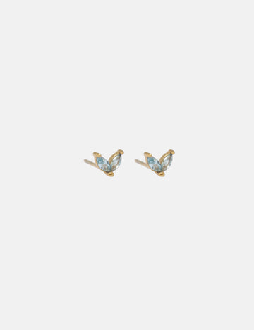 Butterfly Zircone Stud - Ohrstecker (wasserfest)