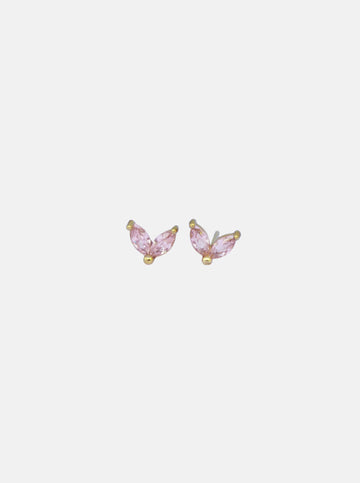 Butterfly Zircone Stud - Ohrstecker (wasserfest)