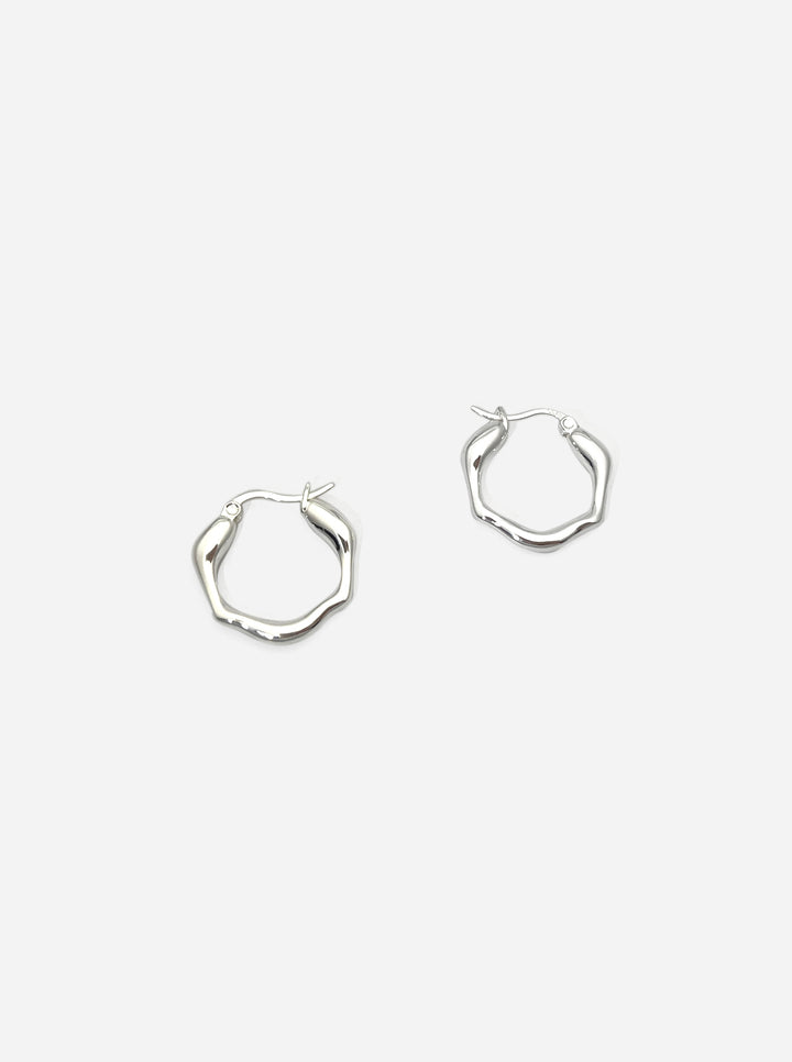 Paris Ava Zircone Hoops - Earstacking Set (wasserfest)