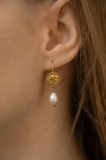 Athene Pearl Earring - Ohrringe (wasserfest)