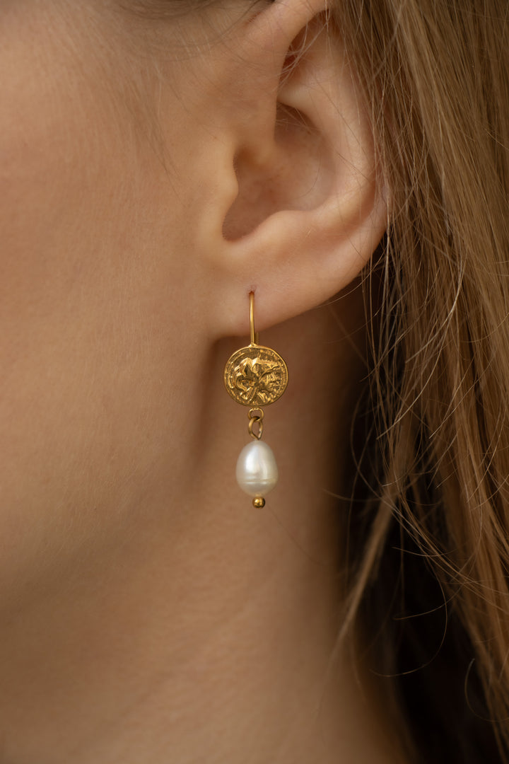 Athene Pearl Earring - Ohrringe (wasserfest)
