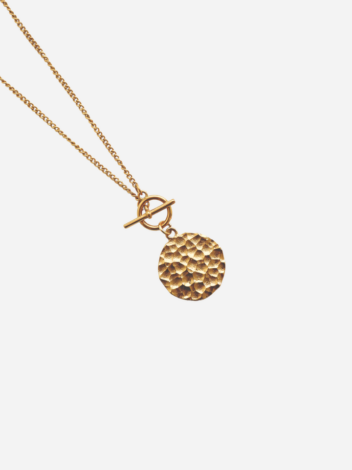 Personalized Tonia Coin Necklace - Halskette (wasserfest)