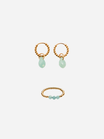 Personalized Olivia Sia Stone Schmuckset (wasserfest)