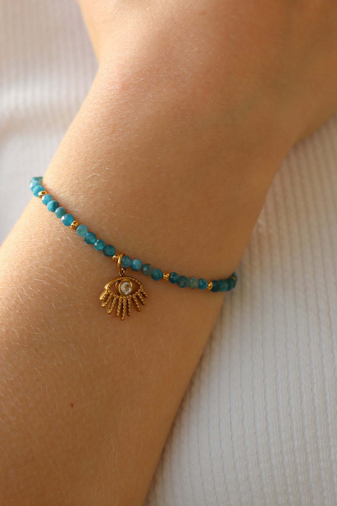 Personalized Bright Eye Charm - Anhänger (wasserfest)