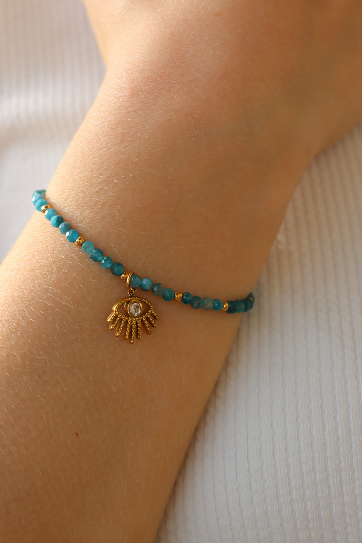 Personalized Bright Eye Charm - Anhänger (wasserfest)