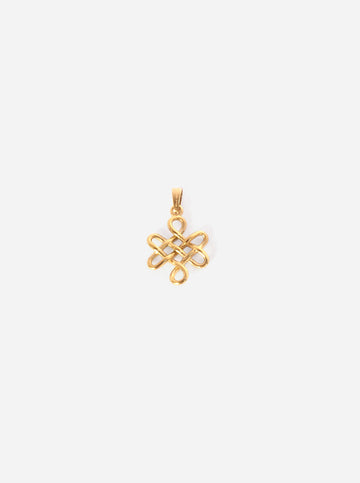 Personalized Endless Knot Charm - Anhänger (wasserfest)