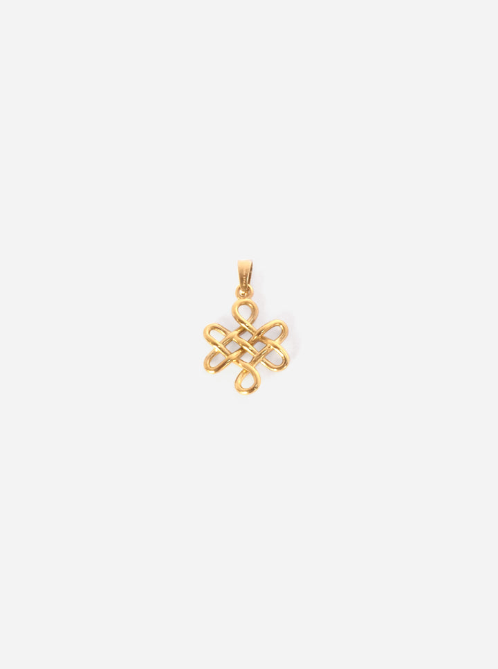 Personalized Endless Knot Charm - Anhänger (wasserfest)