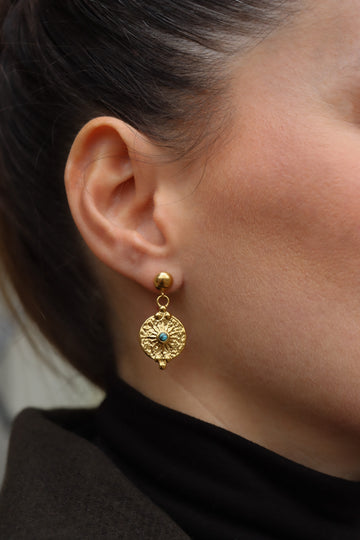 Personalized Dome Stud - Ohrstecker (wasserfest)