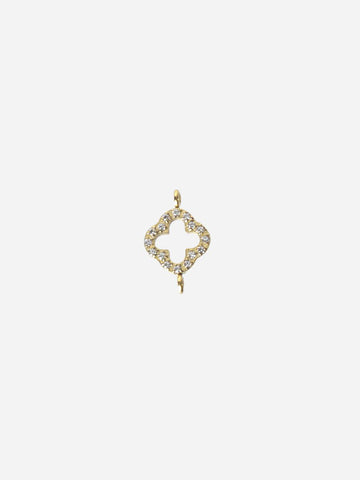 Personalized Shiny Clover Charm - Anhänger (wasserfest)
