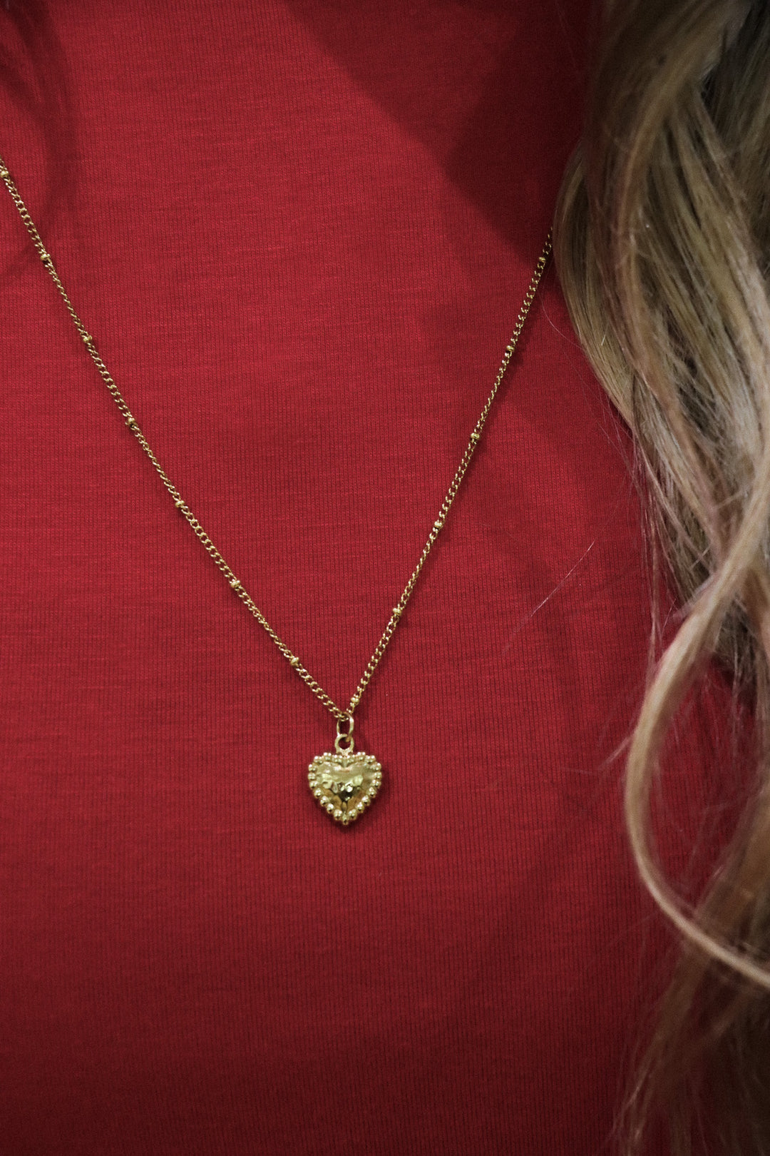 Personalized Happy Heart Charm - Anhänger (wasserfest)