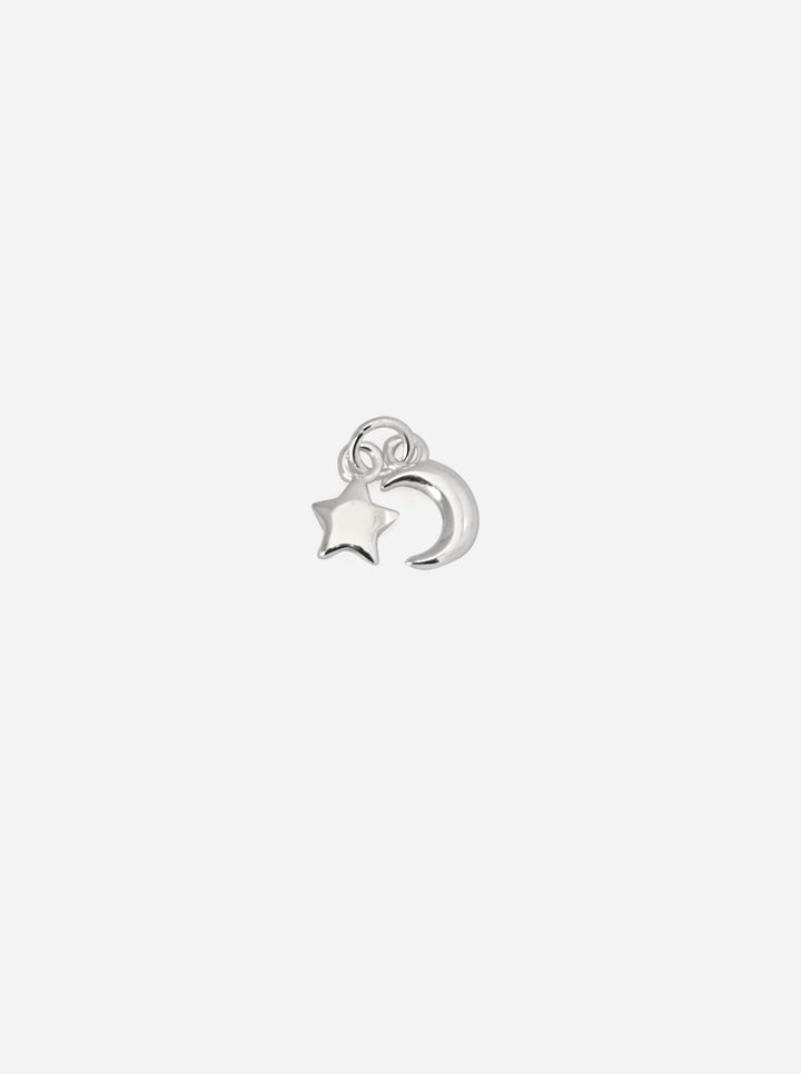 Personalized Moon & Star Charm - Anhänger (wasserfest)