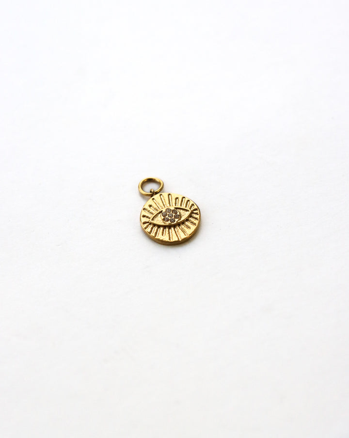 Personalized Bold Eye Charm - Anhänger (wasserfest)