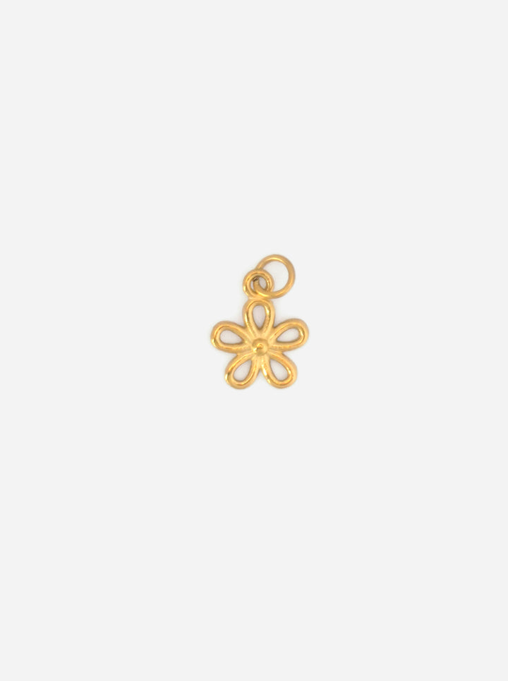 Personalized Simple Flower Charm - Anhänger (wasserfest)