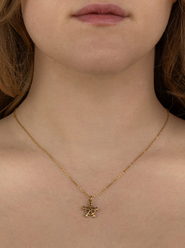 Personalized Snowflake Charm - Anhänger (wasserfest)