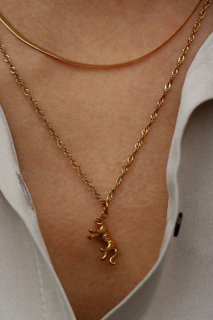 Personalized Tiger Charm - Anhänger (wasserfest)