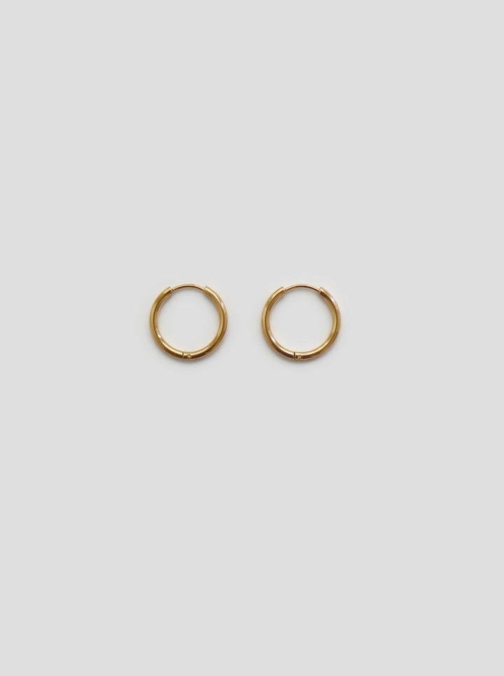 Personalized Ava Infinity Stone Hoops (wasserfest)